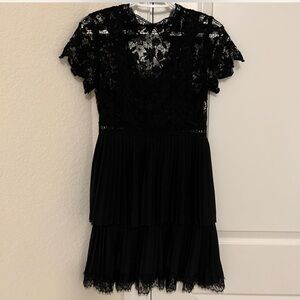 Zara black mini dress.